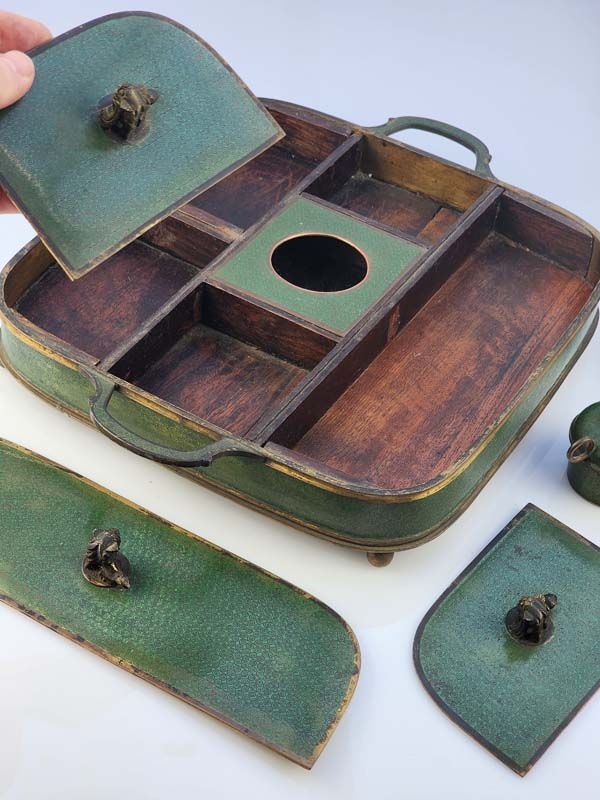 Asian items: Opium Smoking Tray