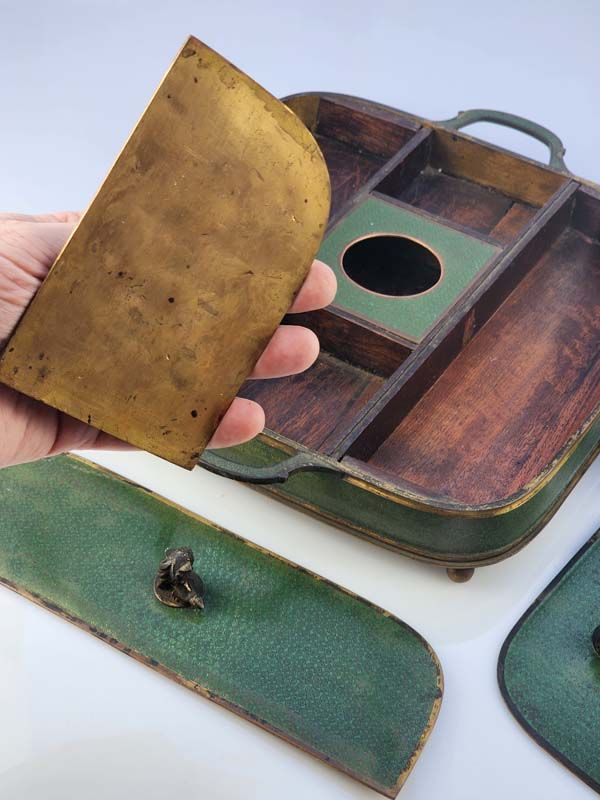 Asian items: Opium Smoking Tray