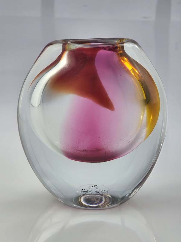 Hoglund Eclipse art glass bowl - Signed