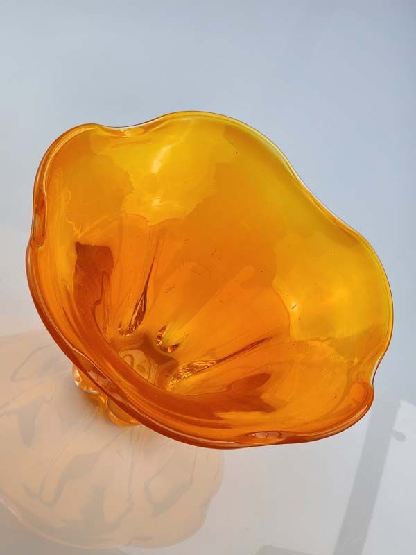 Glass: Murano art glass bowl