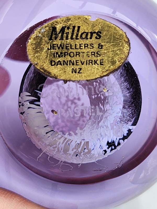 Glass: Caithness glass paperweight