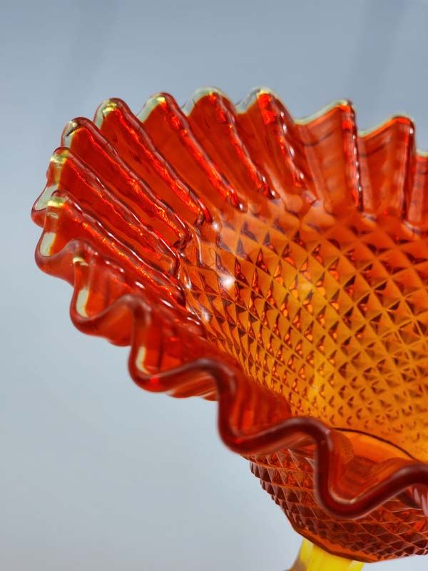 Glass: Cadmium glass bowl
