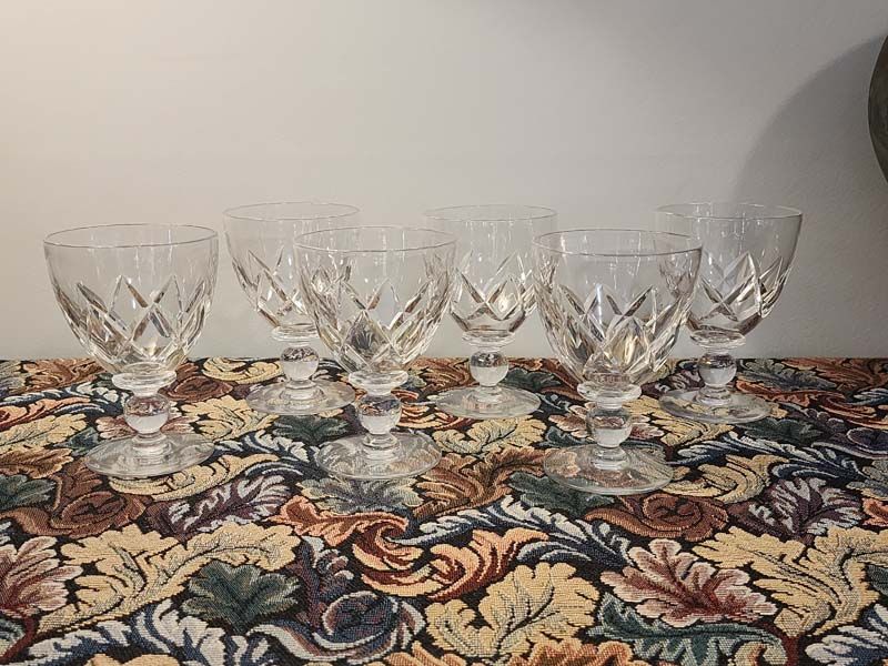 Glass: Stuart Crystal Goblets