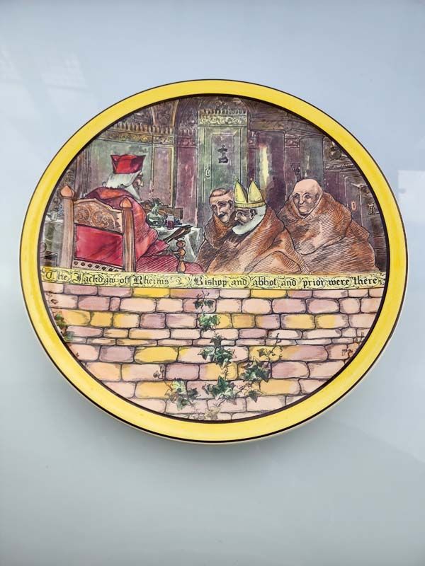 Doulton Jackdaw of Reims display plate