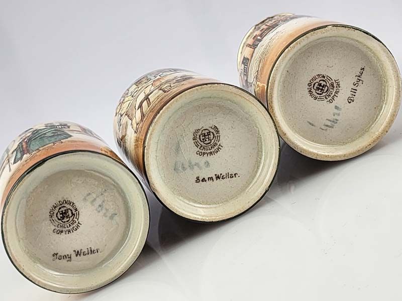 China & Ceramics: Dickensware condiments