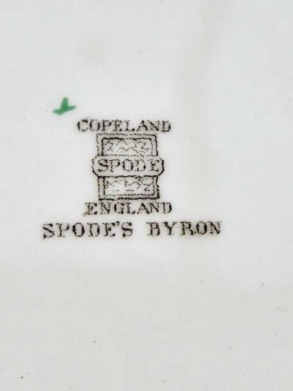 China & Ceramics: Spodes Byron Plate