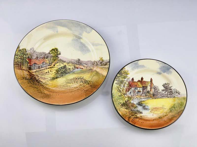 Doulton Countryside Cottages plates