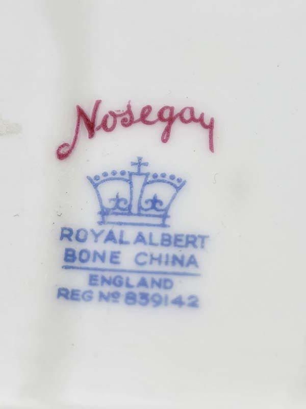 China & Ceramics: Royal Albert - Nosegay sandwich tray