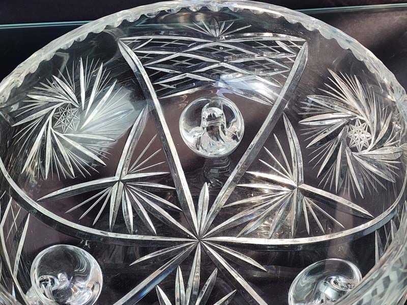 Glass: Large Crystal Bowl