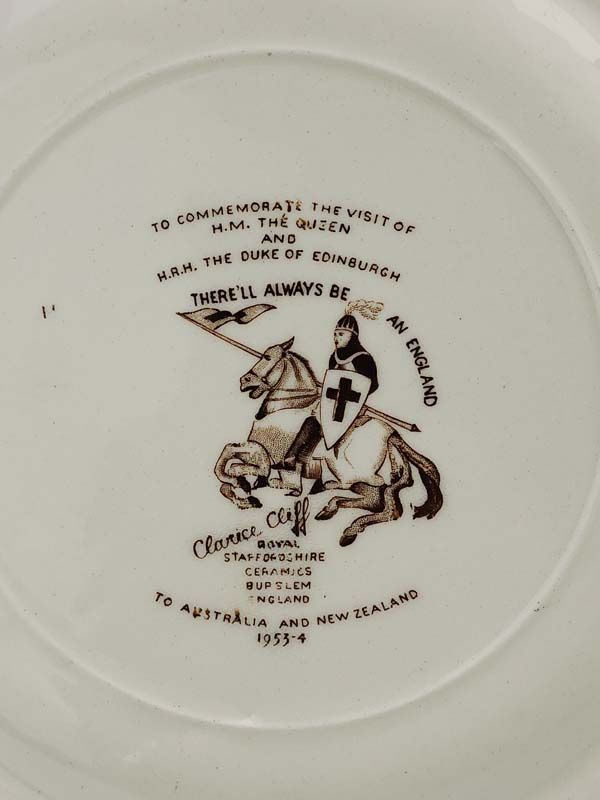 Royal Family: Queen Elizabeth II Coronation plate 1953