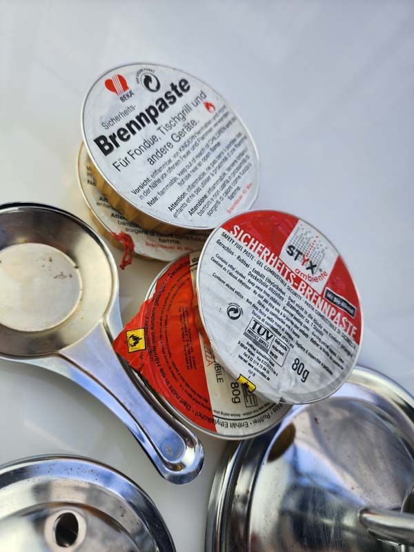 Vintage & Retro: Fondue Set - Blue