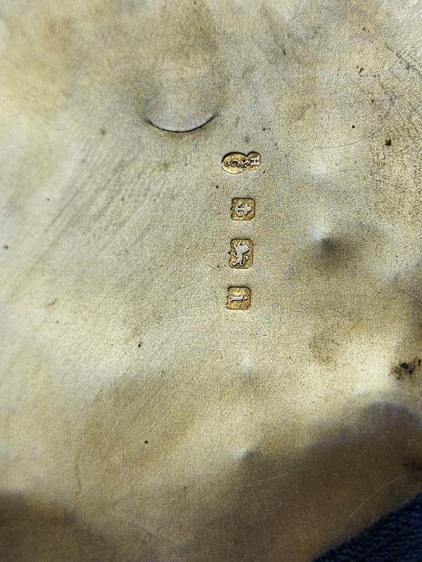 Silver & Gold: Sterling Silver Cigarette Case 1908