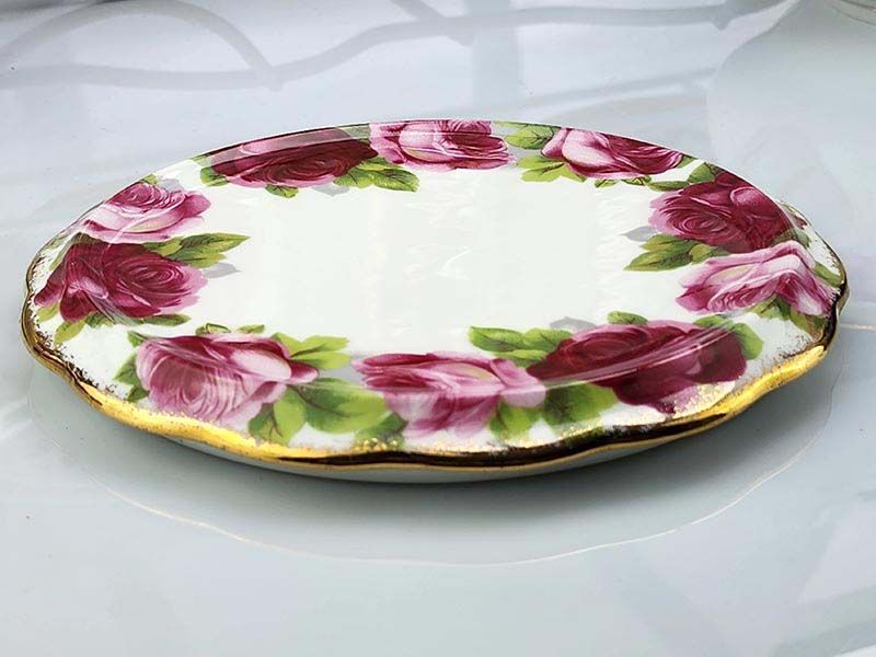 China & Ceramics: Old English Rose tea set