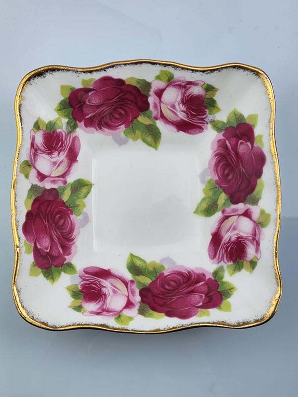 Royal Albert, Old English Rose Nutdish