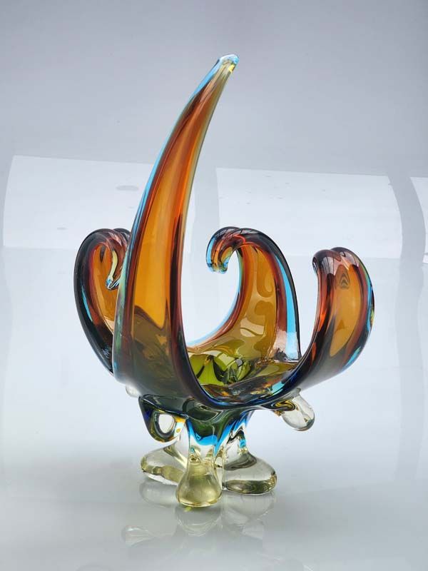 Glass: Chalet art glass bowl