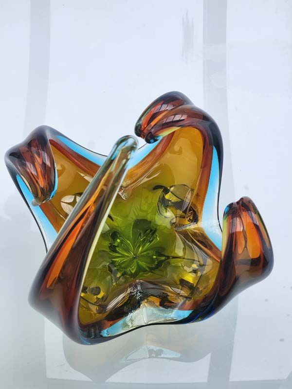 Glass: Chalet art glass bowl