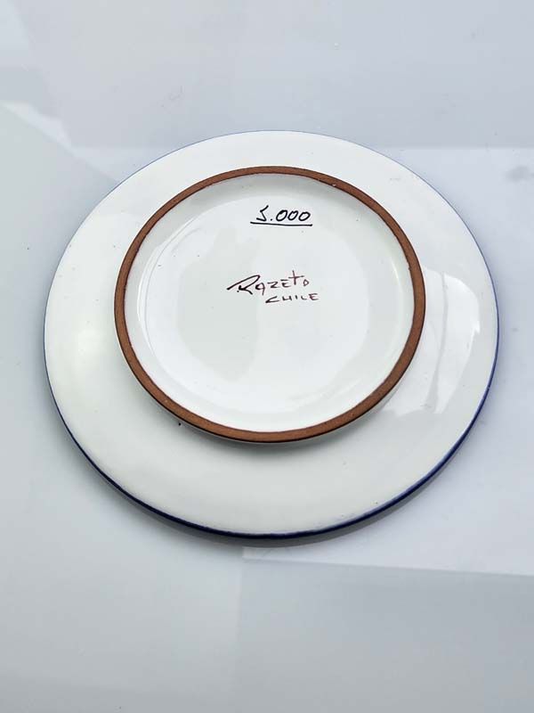 China & Ceramics: Razeto Chile Small Plate - Garden