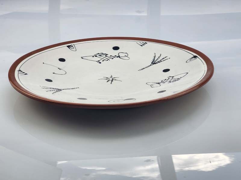 NZ Pottery: McGlashen Pottery - Large Plate