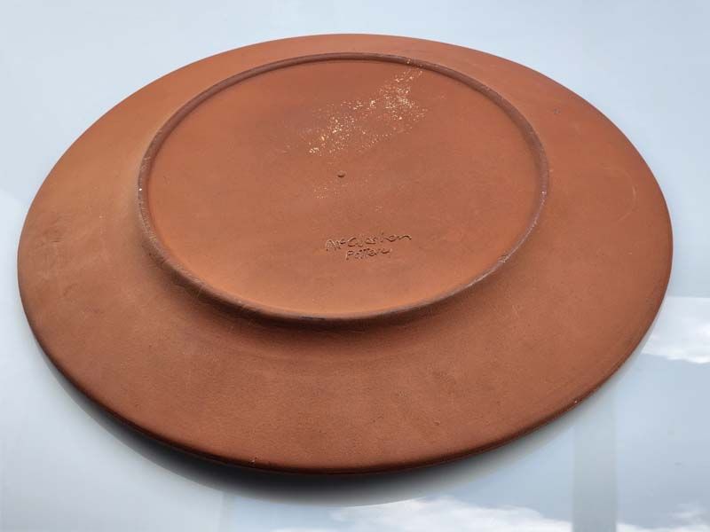 NZ Pottery: McGlashen Pottery - Large Plate