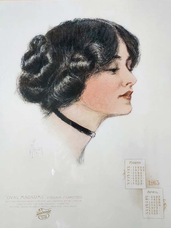 International Art: R G Mathews - Cigarette Calendars