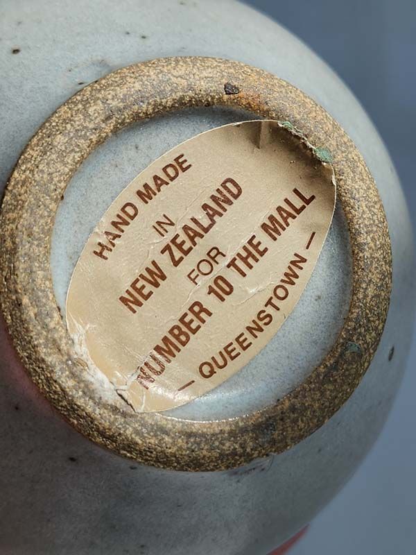 - Signed studio pottery: Neil Grant - Vase