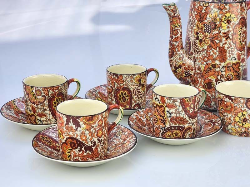 China & Ceramics: Winton Paisley Tea Set