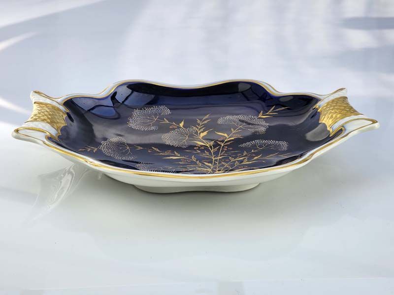 China & Ceramics: Echt Weaimar Kobalt Dish