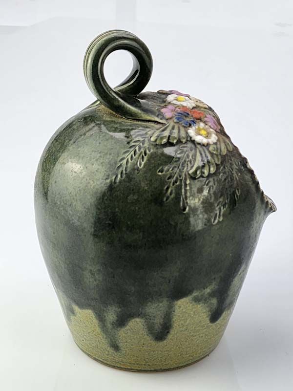 NZ Pottery: Dovedale pottery large salt