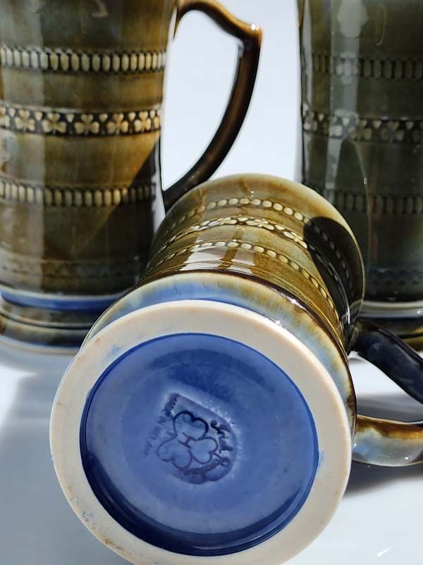 China & Ceramics: Set of 4x Irish Wade Tankards