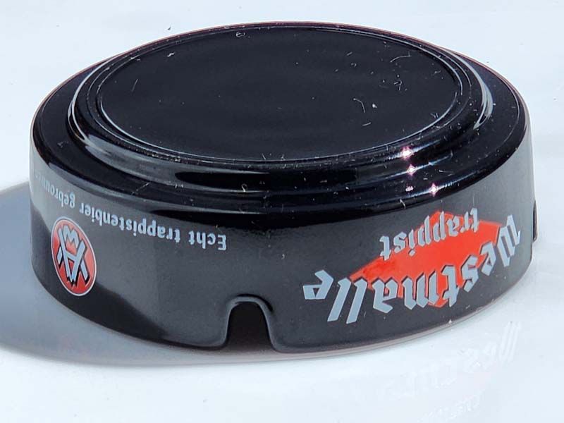 Alcohol related: Belgian Antwerp Westmalle trappist brewery cafe Ashtray