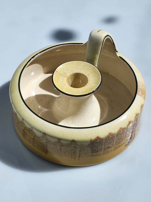 China & Ceramics: Shakespeare Chamber Stick - Royal Doulton