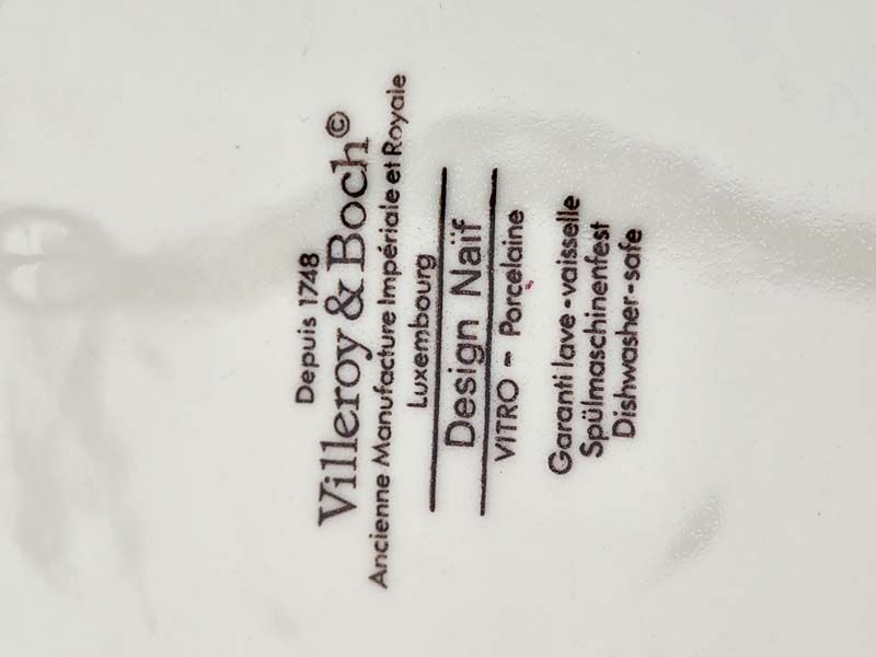 China & Ceramics: Villeroy & Boch - Naif