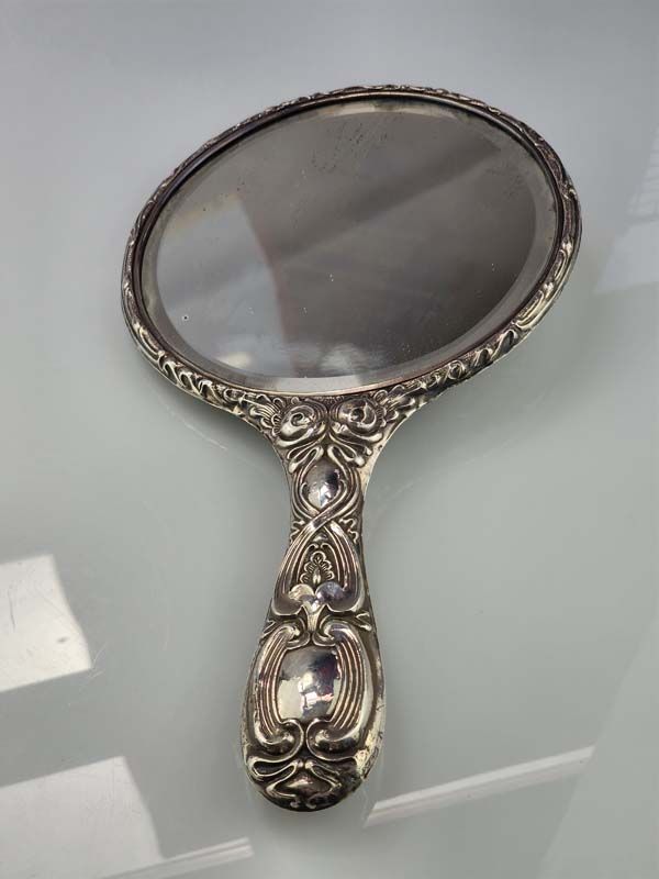 Silver & Gold: Sterling Silver Mirror 1909