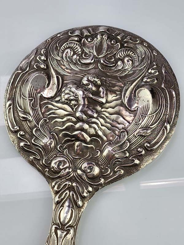 Silver & Gold: Sterling Silver Mirror 1909