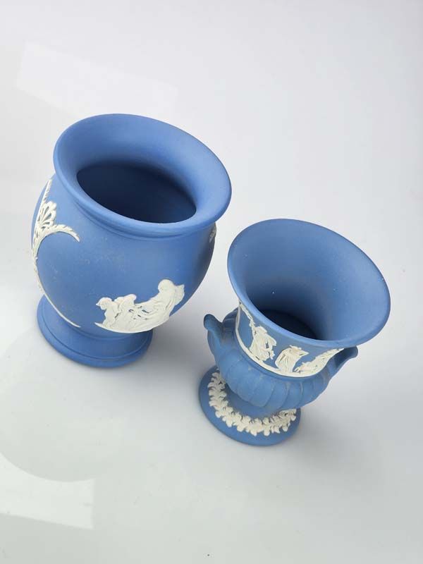 China & Ceramics: Wedgwood Jasper Vases