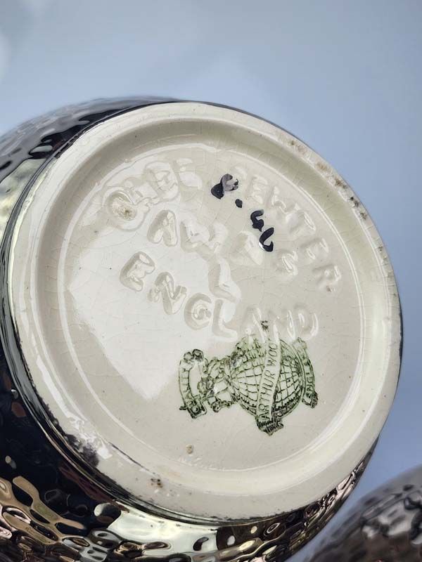 China & Ceramics: Old Pewter Teaset