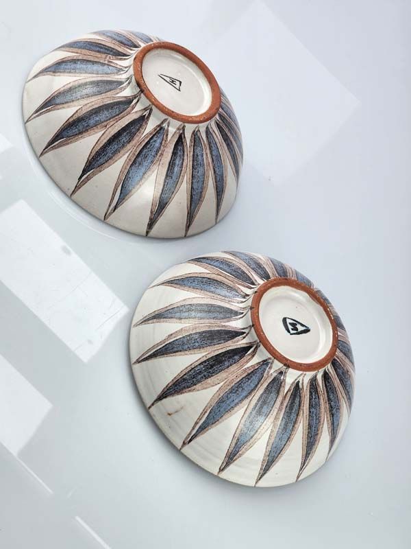 NZ Pottery: Hanmer pottery bowls (pair)