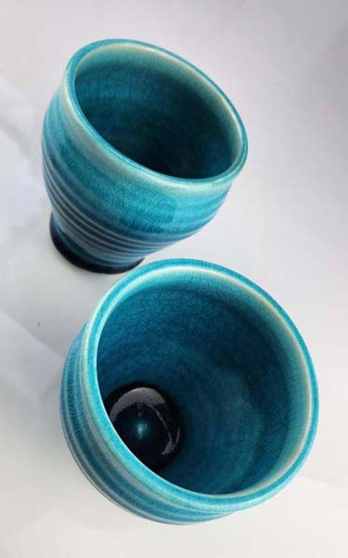 NZ Pottery: Tony Sly - Beakers