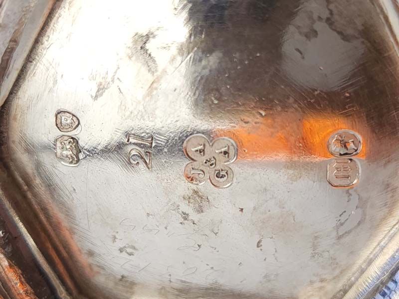 Sterling Silver: Sterling Silver - Hexagonal Jug 1847