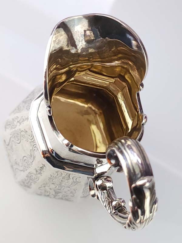 Sterling Silver: Sterling Silver - Hexagonal Jug 1847