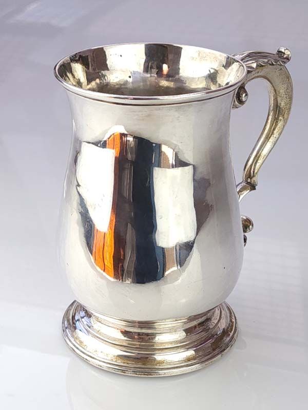 Sterling Silver: Sterling Silver - Tankard 1765