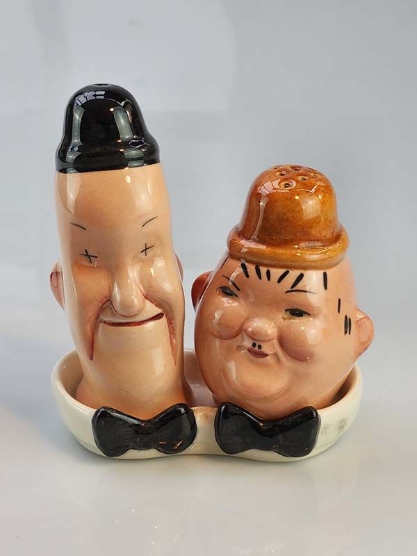 Beswick - Laurel and Hardy Salt &amp; Pepper