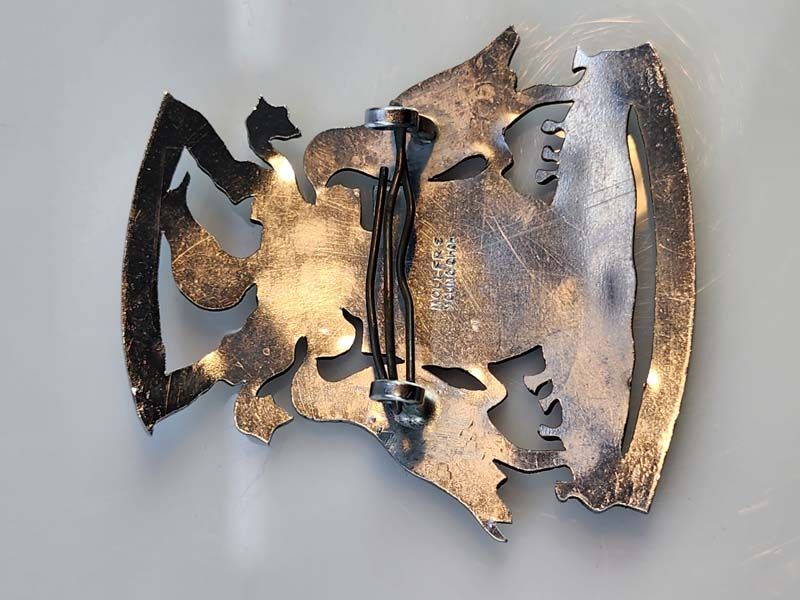 Military and other: NZ Traffic Officer Plate / Badge