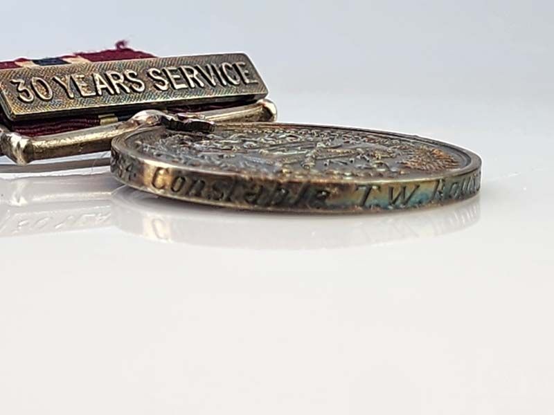 Military and other: NZ Police Medal, 30 years service