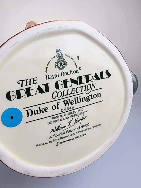 Character Jugs: Duke of Wellington D6848 Limited Edition