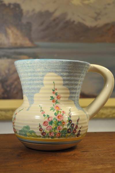 A large Clarice Cliff jug