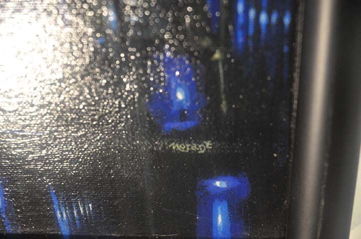 New Zealand Art: Keith Morant Painting - Bioscape