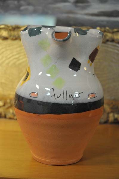 - Signed studio pottery: Steve Fullmer jug