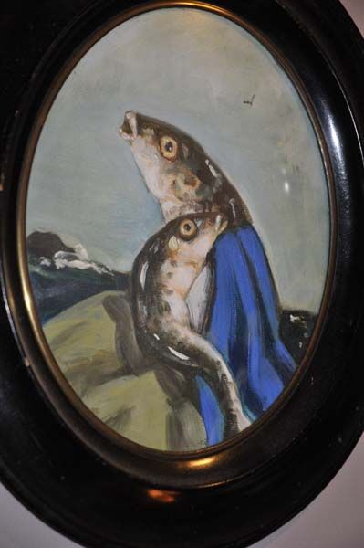 New Zealand Art: Joanna Braitwaite Painting - Madonna of the rocks