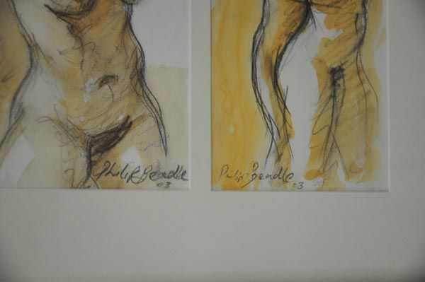 Philip Beadle: Philip Beadle Watercolour Nudes